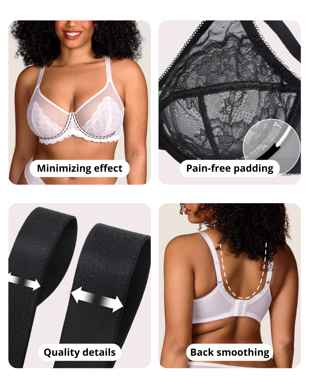 Breast Minimizer Bra - Enchant
